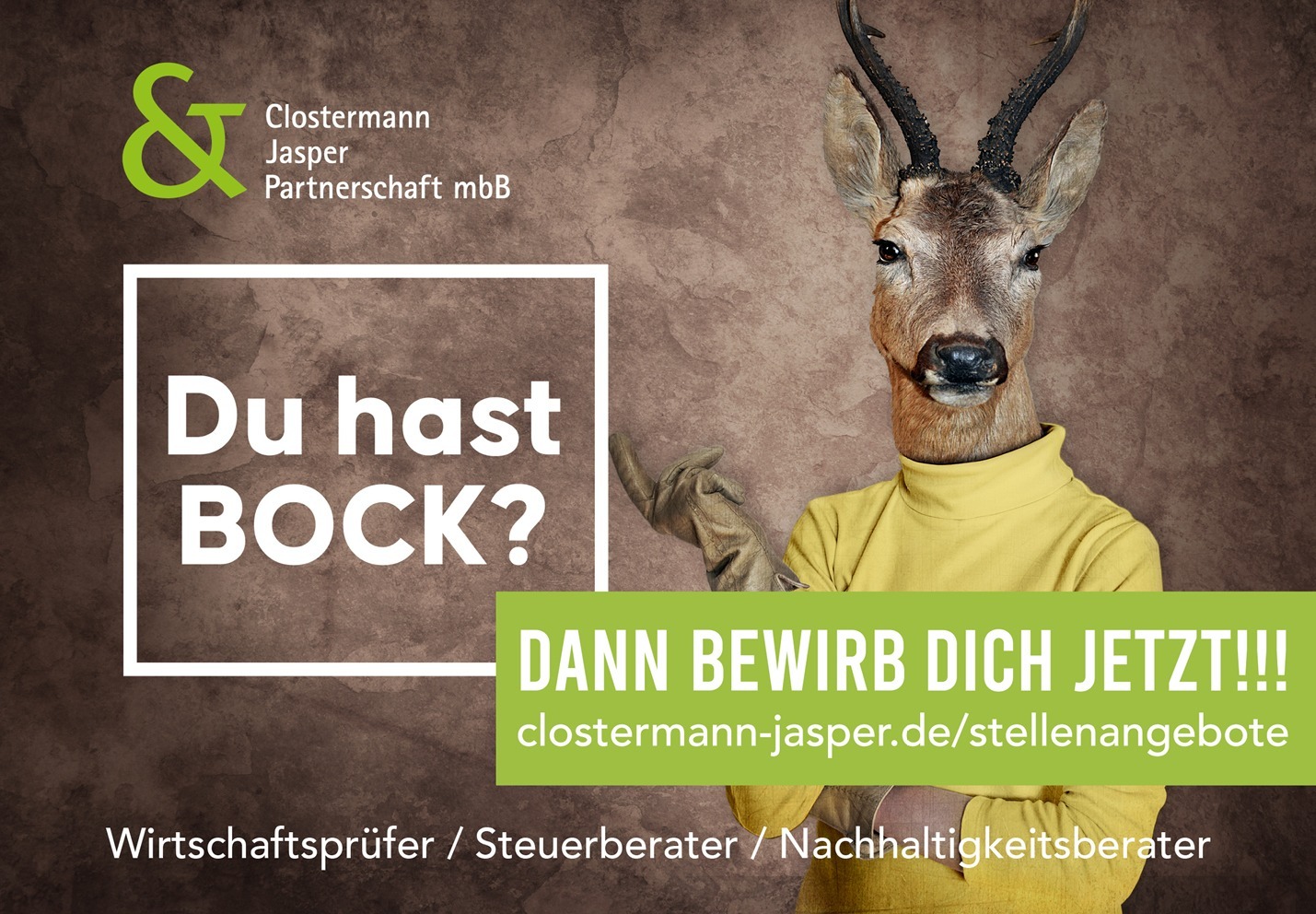 Clostermann & Jasper Recruiting Kampagne