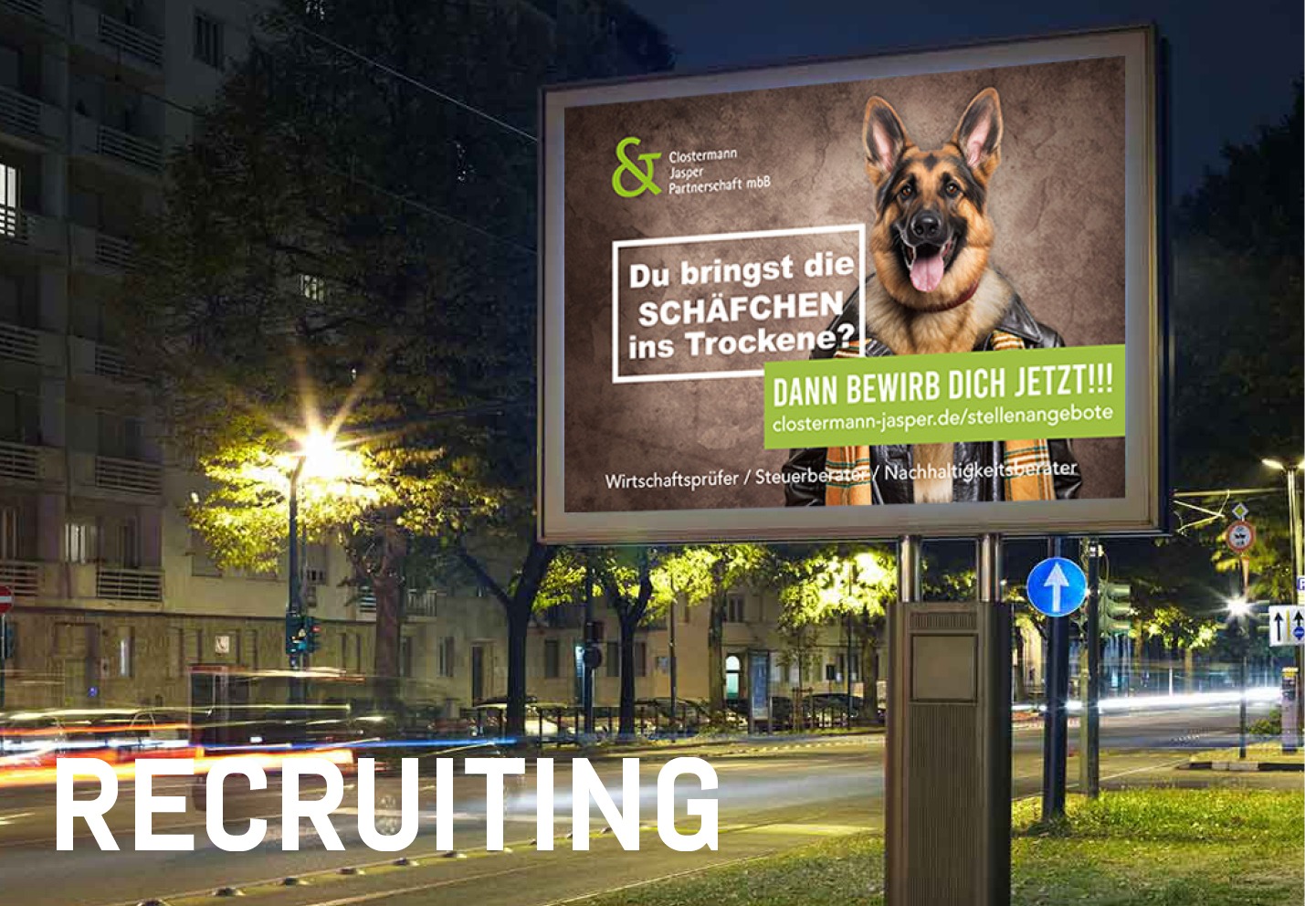 Clostermann & Jasper Recruiting Kampagne